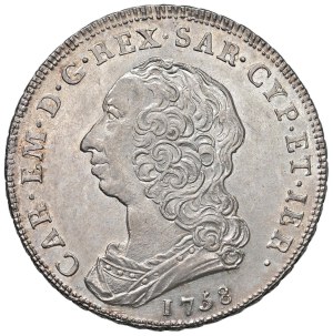 Savoy - *Carlo Emanuele III (1755-1773) Scudo da 6 Lire 17...