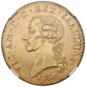 Savoy - Vittorio Amedeo III (1773-1796) Carlino da 5 Doppi...