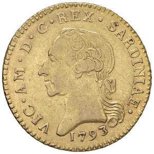Savoy - Vittorio Amedeo III (1773-1796) Doppia 1793 - Nomi...
