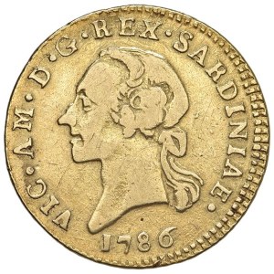 Savoy - Vittorio Amedeo III (1773–1796) Half-Double 1786 ...
