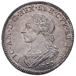 Savoy - Victor Amadeus III (1773–1796) Quarter Shield 17...