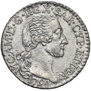 Savoy - Victor Amadeus III (1773–1796) 15 Soldi 1794 - No...