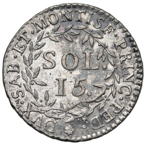 Savoy - Victor Amadeus III (1773–1796) 15 Soldi 1794 - No...
