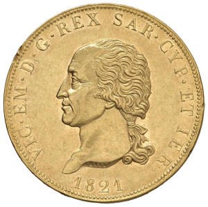 Savoy - *Vittorio Emanuele I (1802-1821) 80 Lire 1821 T - ...
