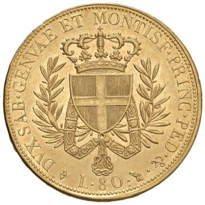 Savoy - *Vittorio Emanuele I (1802-1821) 80 Lire 1821 T - ...
