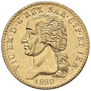 Savoy - Vittorio Emanuele I (1802-1821) 20 Lire 1820 T - N...