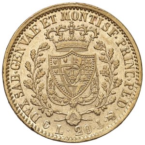 Savoy - Carlo Felice (1821-1831) 20 Lire 1829 G - Nomisma ...