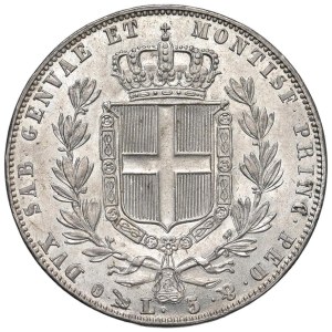 Savoy - Carlo Alberto (1831-1849) 5 Lire 1848 G - Nomisma ...
