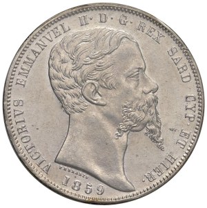 Savoy - Vittorio Emanuele II (1849-1861) 5 Lire 1859 G - N...