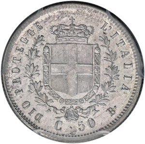 Savoy - Vittorio Emanuele II re eletto (1859-1861) 50 Cent...