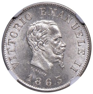 Savoy - *Vittorio Emanuele II (1861-1878) 50 Centesimi 186...