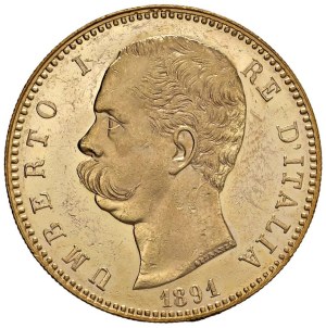 Savoy - Umberto I (1878-1900) 100 Lire 1891 - Nomisma 974 ...