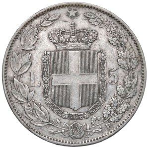 Savoy - *Umberto I (1878–1900) 5 Lire 1878 - Nomisma 992 A...