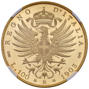 Savoy - Vittorio Emanuele III (1900-1946) 100 Lire 1903 - ...