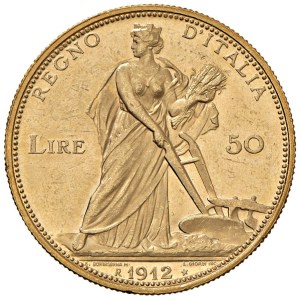 Savoy - Vittorio Emanuele III (1900-1946) 50 Lire 1912 - N...