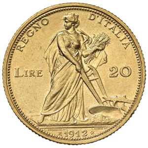 Savoy - Vittorio Emanuele III (1900-1946) 20 Lire 1912 - N...