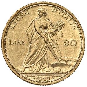 Savoy - Victor Emmanuel III (1900–1946) 20 Lire 1912 - N...
