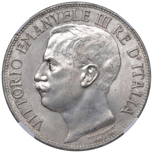 Savoy - Vittorio Emanuele III (1900-1946) 5 Lire 1911 - No...