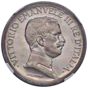 Savoy - Vittorio Emanuele III (1900-1946) 5 Lire 1914 - No...