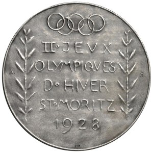 Medals - SVIZZERA Saint Moritz Medaglia 