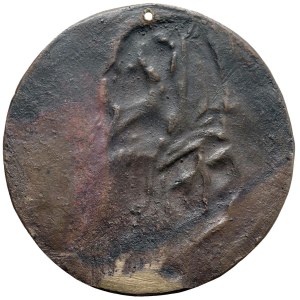 Medals - ITALY Single-sided medal of Faustina Sforza, wife of...