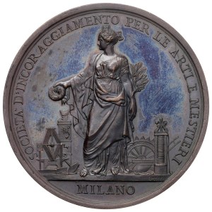 Medals - MILANO Società di Incoraggiamento d'Arte e Mestier...