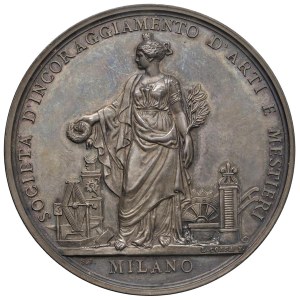 Medals - MILANO Società di Incoraggiamento d'Arte e Mestier...