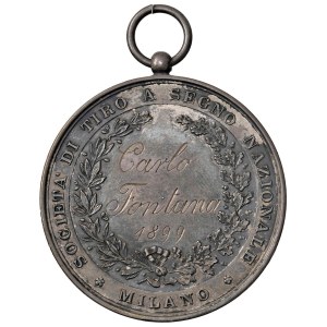 Medals - MILAN SHOOTING CLUB 1899 Award Medal from the...