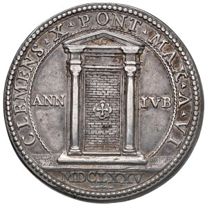 Medals - Clemente X (1670-1676) Medaglia 1675 Giubileo. Chi...