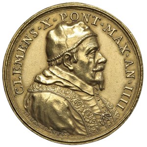 Medals - Clement X (1670–1676) Medal, Year IV, reissue (?)...