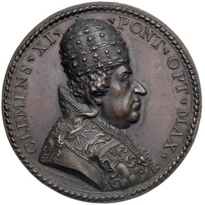Medaile – Klement XI. (1700–1721) Mimořádná medaile 170...
