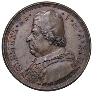 Medals - Clement XI (1700–1721) Medal, 1713, Year XIII, Fin...