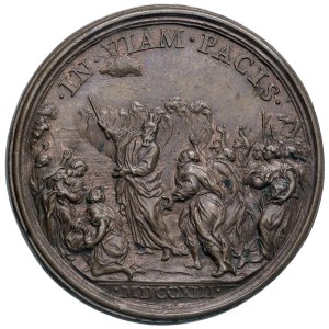 Medals - Clement XI (1700–1721) Medal, 1713, Year XIII, Fin...