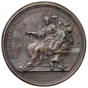 Medals - Clement XI (1700–1721) Annual Medal, Year XVIII...