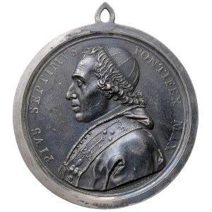 Medals - Pius VII (1800–1823) Single-sided plaque, undated - Opus: T...
