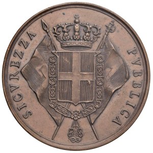 Medals - KINGDOM OF SARDINIA 1848 Medal: Messenger from Poli...