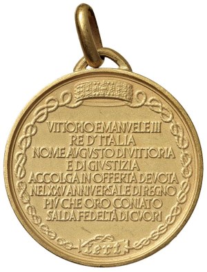 Medals - Vittorio Emanuele III (1900-1943) Medaglia 1925 Om...