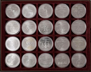 Lots - CANADA Lotto di 20 monete commemorative da 10 Doll...