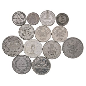 Lots - WORLD COINS Lot of 13 coins from the Italian region and...