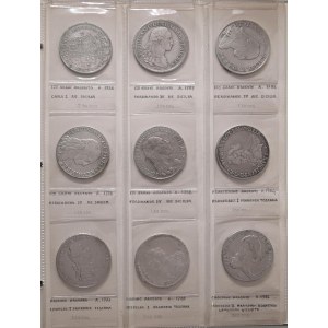 Lots - WORLD COINS Album of 47 silver coins from the 19th century and...