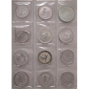 Lots - WORLD COINS Lot of 75 silver, copper, and...