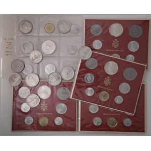 Lots - WORLD COINS Lotto di 5 blister di set annuali a co...