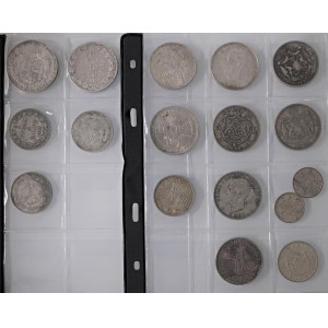 Lots - WORLD COINS Lotto da 214 monete in argento, rame e...