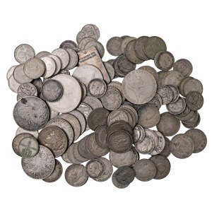 Lots - WORLD COINS Lot of 123 19th-century silver coins ...
