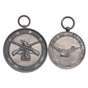 Lots - SHOOTING Set of 2 Shooting Competition Medals ...