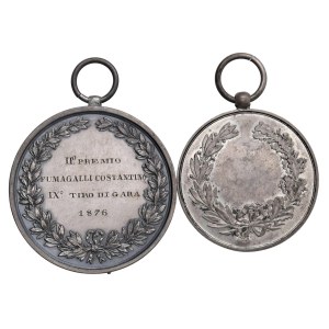 Lots - SHOOTING Set of 2 Shooting Competition Medals ...