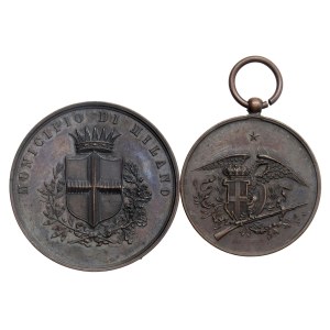 Lots - SHOOTING Set of 2 Shooting Competition Medals ...