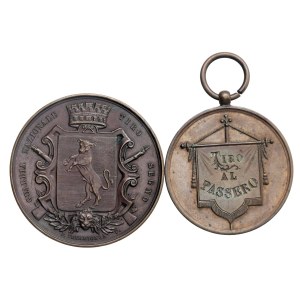 Lots - SHOOTING Set of 2 Shooting Competition Medals ...