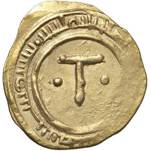 Leo Vincenzo Collection - MESSINA, Ruggero I (1072–1101) Tarì - MIR 7 AU (g 0...