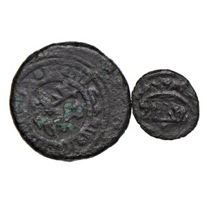 Leo Vincenzo Collection - MESSINA Ruggero II (1105–1154) Set of two coins...